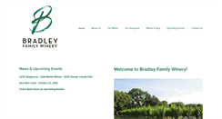 Desktop Screenshot of bradleywinery.com